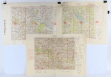 WWII NAZI GERMAN LUFTWAFFE WAR MAPS WW2