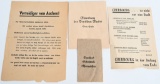 WWII NAZI GERMAN MEDAL PACKETS PROPAGANDA LEAFLETS