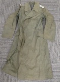 WWII NAZI GERMAN OFFICER RUBBERIZED RAINCOAT WW2