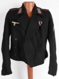 WWII NAZI HEER PANZER EM'S BLACK PANZER WRAP TUNIC