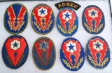 WWII US ARMY ETO ADVANCED SECTOR PATCH LOT