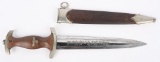 WWII NAZI GERMAN SA M33 PRESENTATION DAGGER WW2