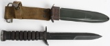 WWII US ARMY BLADE MARKED M3 FIGHTING KNIFE WW2