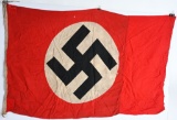 WWII NAZI GERMAN NSDAP FLAG 48X30 WW2