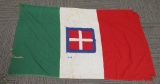 WWII KINGDOM OF SARDINIA KINGDOM OF ITALY FLAG WW2