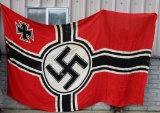 WWII NAZI GERMAN FLAG LOT NSDAP & KRIEGSMARINE WW2