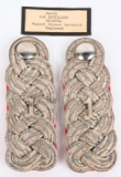 WWI MAJOR 1ST ARTILLERY OF BAVARIA SHOULDER BOARDS