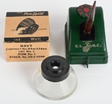 WWII USN & USMC INKWELL & FOUNTAIN PEN MARINE CORP