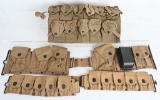 WWI US ARMY FIELD GEAR LOT BAR GRENADE BELT AMMO