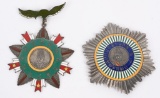 2 CHINESE WARLORD MEDALS