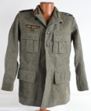WWII NAZI GERMAN REPRO WEHRMACHT TUNIC W INSIGNIA
