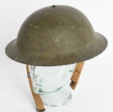WWII US M1917A1 KELLEY HELMET W/ LINER CHINSTRAP