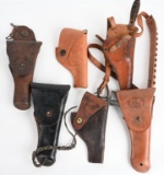 US ARMY USMC MILITARY HOLSTER LOT WWII - VIETNAM