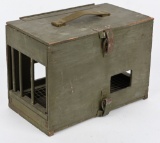 WWII US ARMY PIGEON CARRIER PG-102/CB WW2