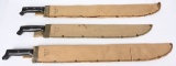 WWII USN MACHETE LOT BY COLLINS & CLYDE WW2 NAVY