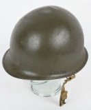 WWII US ARMY M1 COMBAT HELMET W FIRESTONE LINER