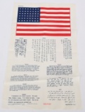 KOREAN WAR 10 LANGUAGE BLOOD CHIT RESTRICTED #ED