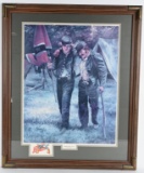 CONFEDERATE HELPING JOHNNY HOME MCALLISTER PRINT