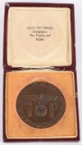 HITLER MUSSOLINI STATE VISIT COMMEMORATIVE AWARD