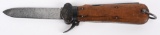 WWII NAZI GERMAN FALLSCHIRMJÄGER GRAVITY KNIFE WW2