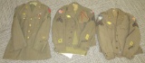 8 WWII US ARMY AIRBORNE AIR CORPS UNIFORMS