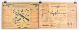 4 SOVIET WEAPONS SCHEMATIC POSTERS