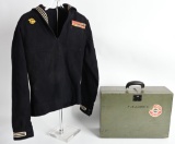 WWII US NAVY TRUNK GROUPING W/ UNIFORM 201 FILE