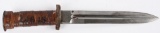 WWII US THEATER MADE FIGHTING KNIFE PATTON SWORD