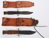 VIETNAM PILOTS SURVIVAL FIGHTING KNIFE LOT 67 DATD