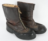 WWII US ARMY AIR CORPS A-6 FLIGHT BOOTS WW2