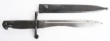 WWII M 41 SPANISH BOLO BAYONET W/ SCABBARD WW2