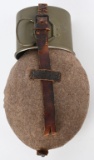 WWII NAZI GERMAN M42 PAINTED CANTEEN AND CUP