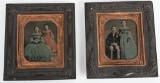 CIVIL WAR TINTYPE LOT OF MARY TODD LINCOLN FAMILY