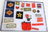 WWII JAPANESE INSIGNIA MEDALS ARMY NAVY WW2