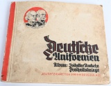 WWI GERMAN CIGARETTE ALBUM COMPLETE WITH ALL CARDS