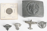 WWII NAZI GERMAN LOT HJ BELT BUCKLE NSKK NSFK WW2