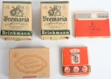 WWII NAZI GERMAN TOBACCO RELATED BOX LOT WW2