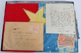 VIETNAMESE CAPTURED VIET CONG FLAG W/ HISTORY