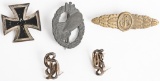 WWII NAZI GERMAN MEDAL LOT EKI LUFTWAFFE KM WW2