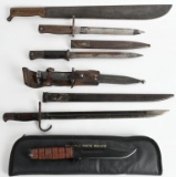 WW1 WWII MILITARY BAYONET LOT GERMAN AMERICAN WW2