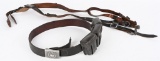 WWII NAZI GERMAN Y STRAPS BELT BUCKLE K98 AMMO WW2