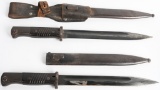 WWII NAZI GERMAN K98 BAYONET LOT OF TWO WW2