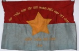 VIET CONG NLF BATTLE FLAG BATTLE OF KHE SANH 1970