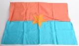 NORTH VIETNAM VIET CONG CAPTURED BATTLE FLAG
