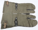 WW2 NAZI GERMAN MOTORCYCLE DISPATCH RIDER GLOVES