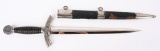 WWII NAZI GERMAN 1ST MODEL LUFTWAFFE DAGGER WW2