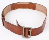 WWII NAZI GERMAN OFFICERS BELT & BUCKLE WW2