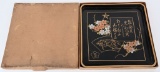 WWII IMPERIAL JAPANESE SAKE TRAY IN BOX WWII