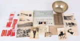 WWII JAPANESE CAPTURE ITEMS LOT INSIGNIA PHOTOS