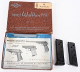 MANURHIN WALTHER PPK BOX + 2 MAGAZINES